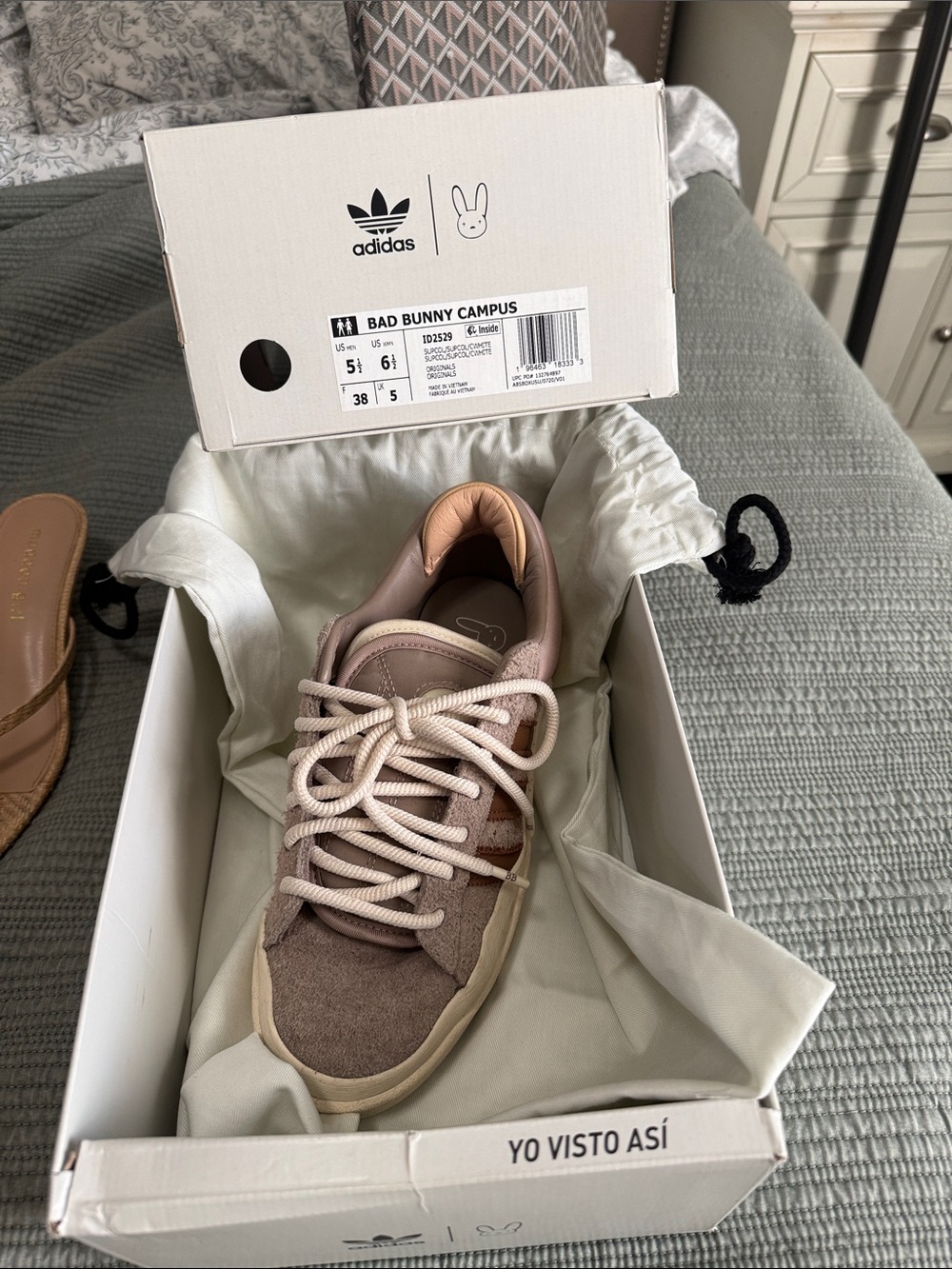 adidas Bad Bunny Campus Women’s Sneakers - Taupe